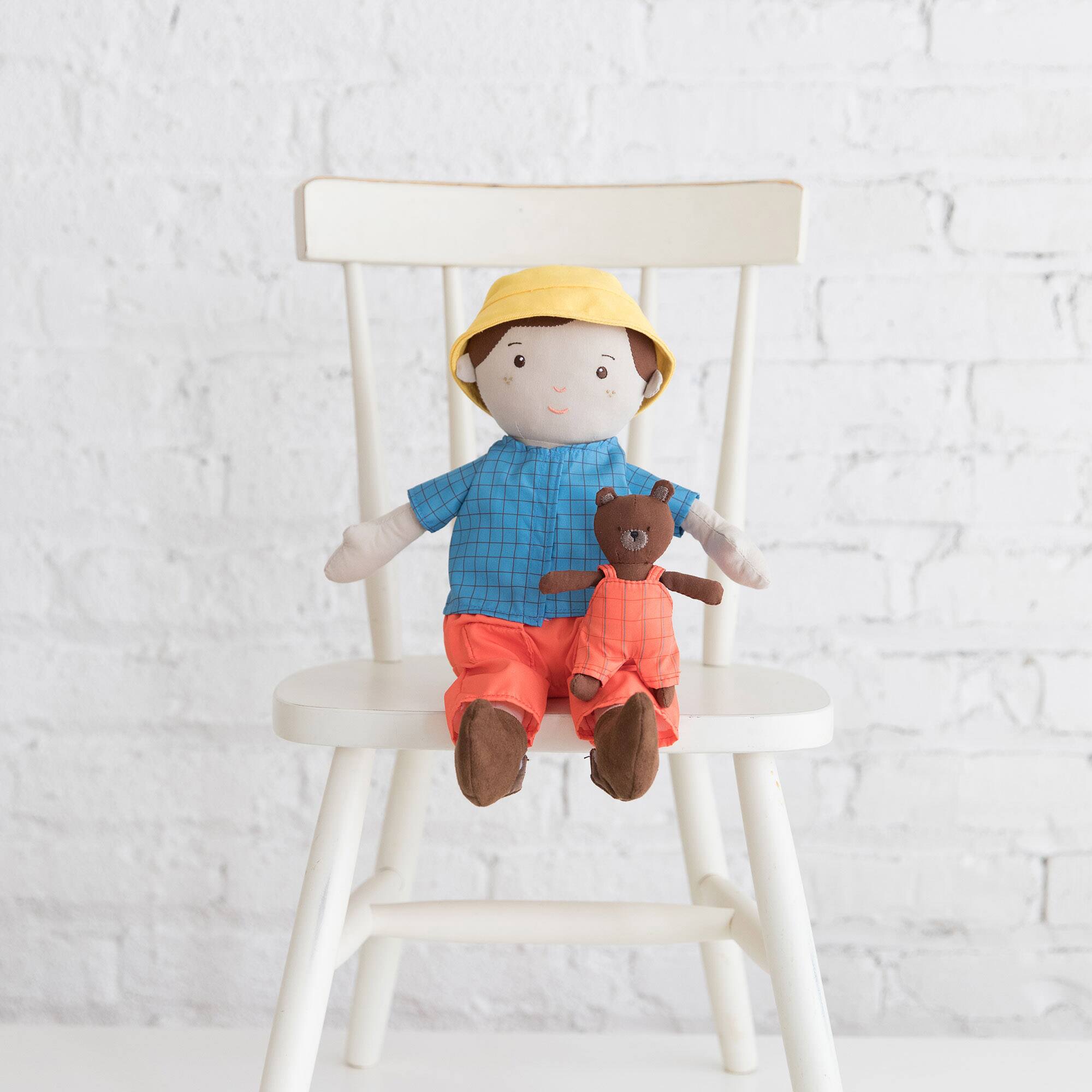 Manhattan Toy® Playdate Friends Alex Doll with Mini Bear